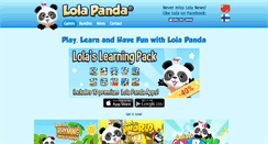 Desktop Screenshot of lolapanda.com